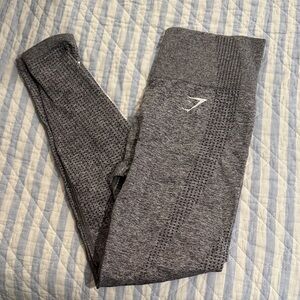 Gymshark Charcoal Textured Leggings